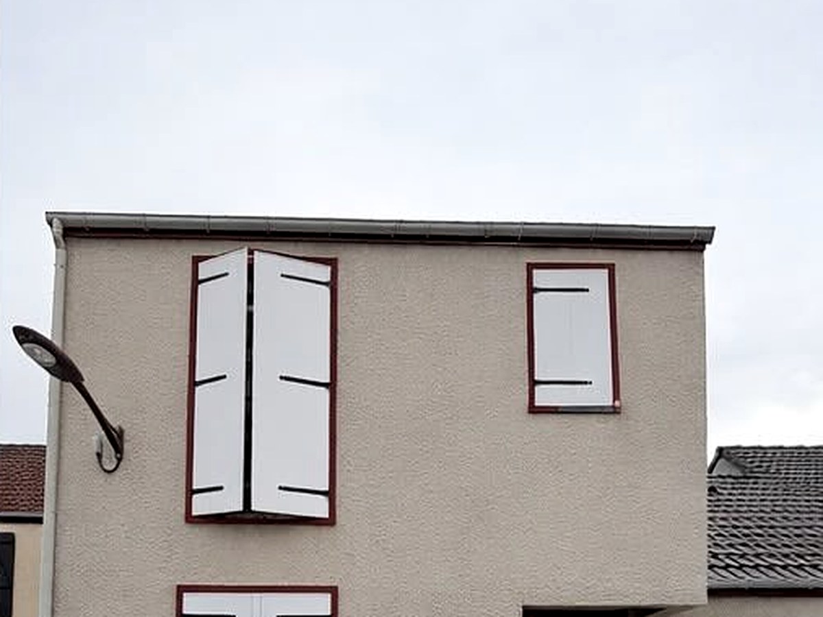 Façade & pignon après traitement